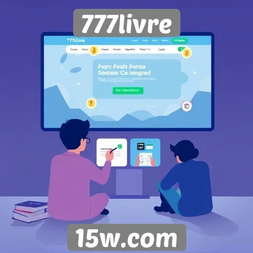 Usabilidade e design do site 777livre